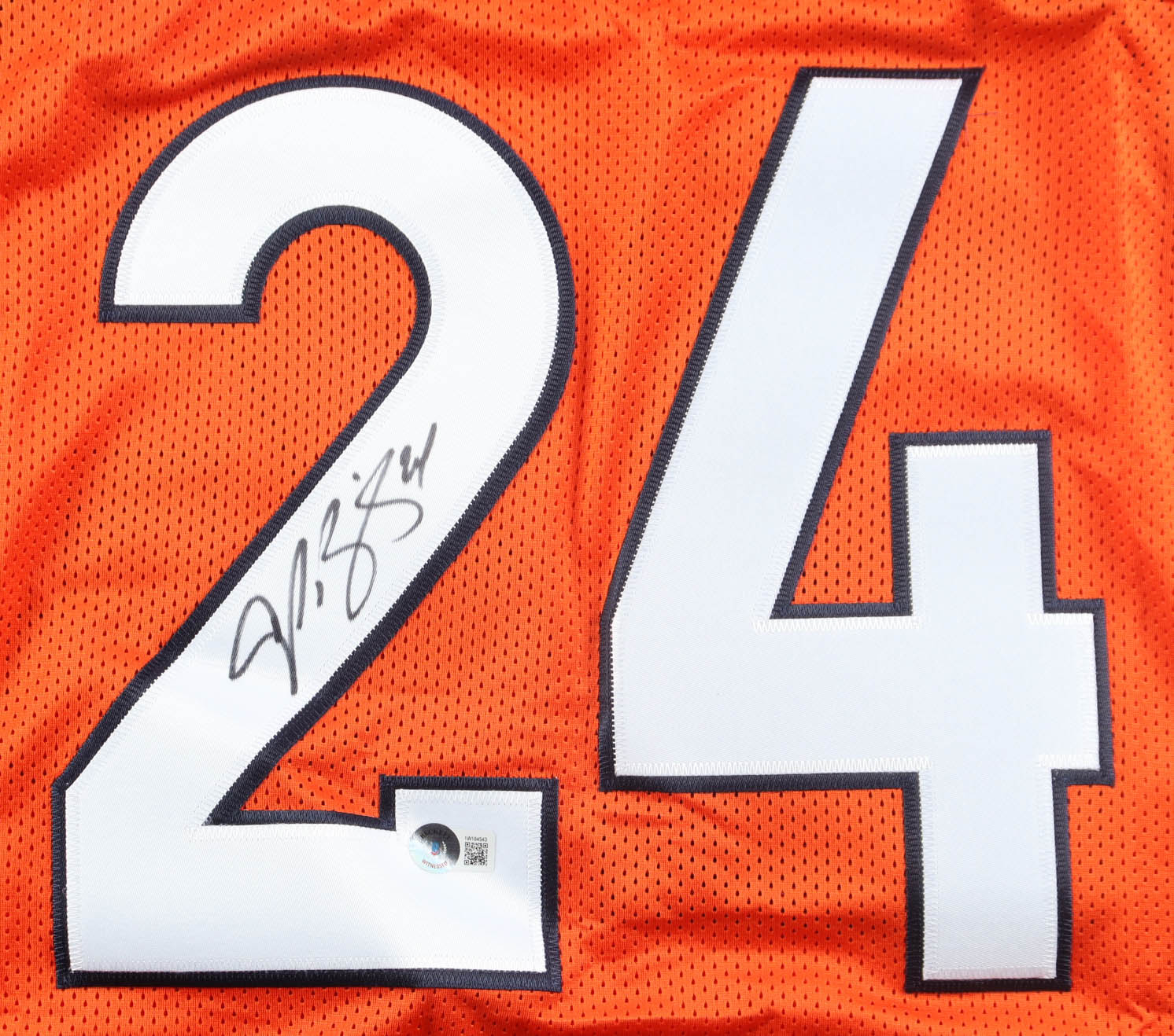 Champ Bailey Signed Jersey (Beckett) at PristineAuction.com Champ Bailey Signed Jersey (Beckett) at PristineAuction.com