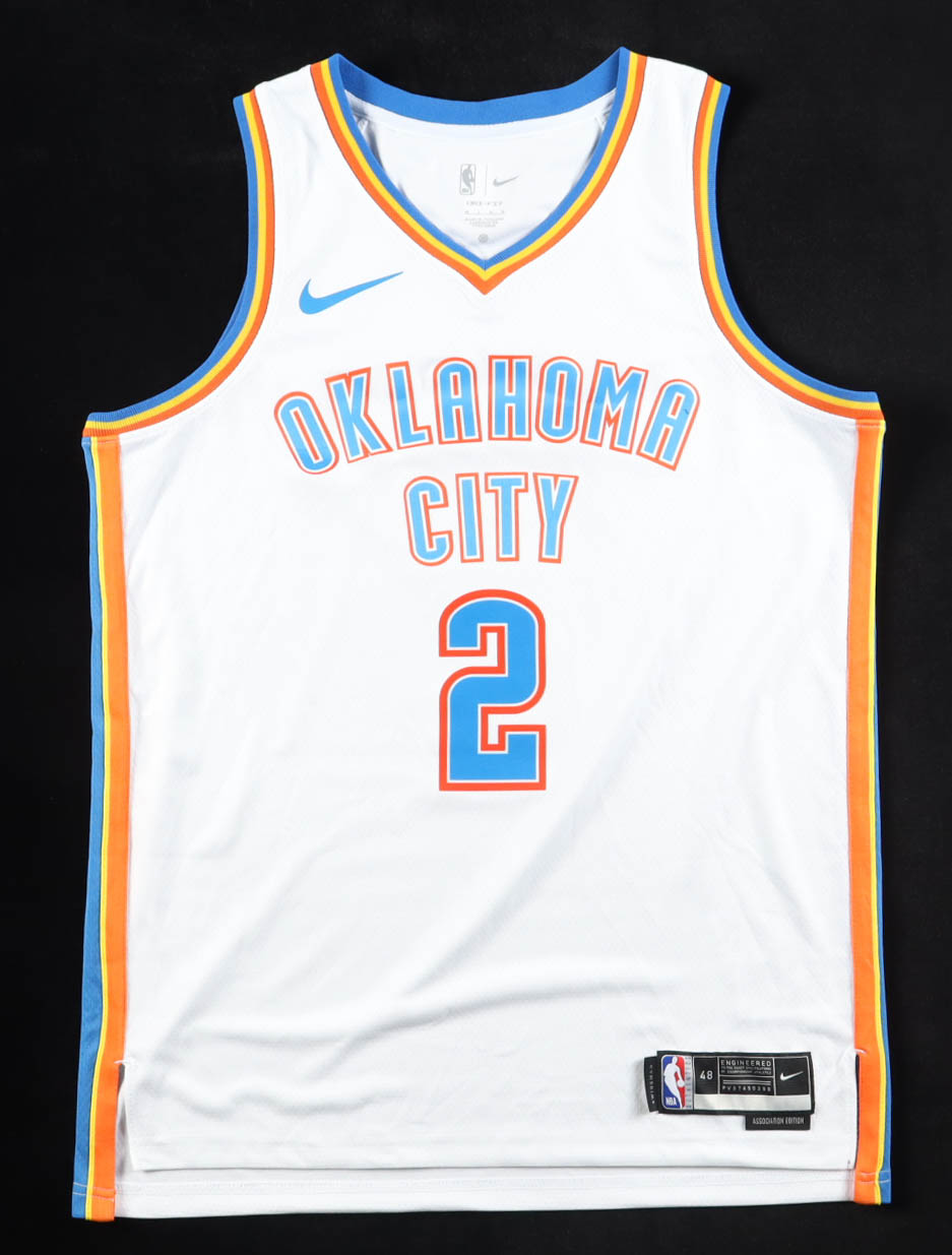 Shai Gilgeous-Alexander Signed Thunder Nike Authentic Jersey (PSA) at PristineAuction.com Shai Gilgeous-Alexander Signed Thunder Nike Authentic Jersey (PSA) at PristineAuction.com