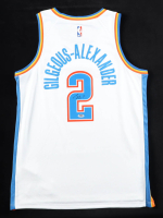 Shai Gilgeous-Alexander Signed Thunder Nike Authentic Jersey (PSA) at PristineAuction.com