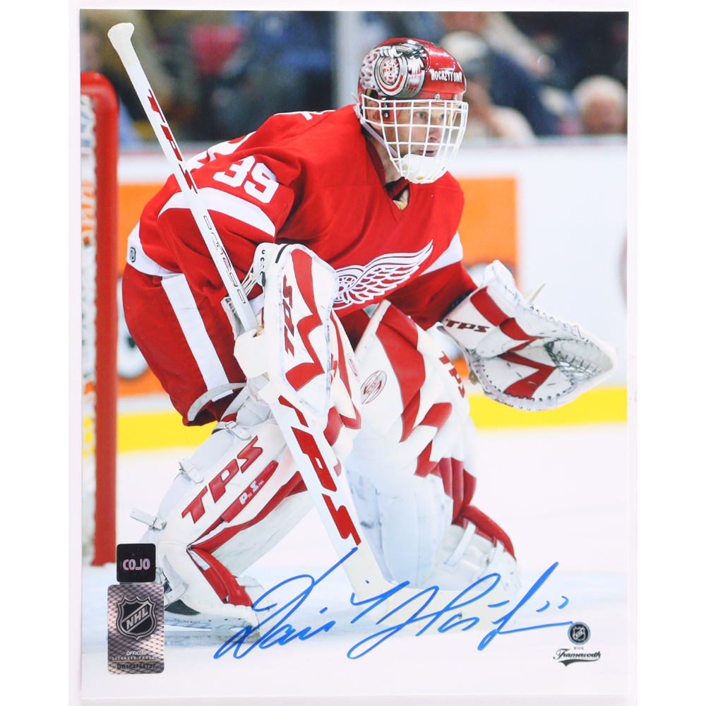 Dominik Hasek Signed Red Wings 8x10 Photo (COJO) at PristineAuction.com