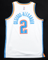 Shai Gilgeous-Alexander Signed Thunder Nike Authentic Jersey (PSA) at PristineAuction.com