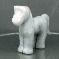 165.71 Carats Natural Jade Horse Carving at PristineAuction.com
