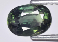 1.11 Carats Natural Green Sapphire Loose at PristineAuction.com