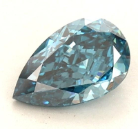 .63 Carats Lab Grown FANCY VIVID BLUE Diamond Loose VS1 | (IGI Certificate) at PristineAuction.com