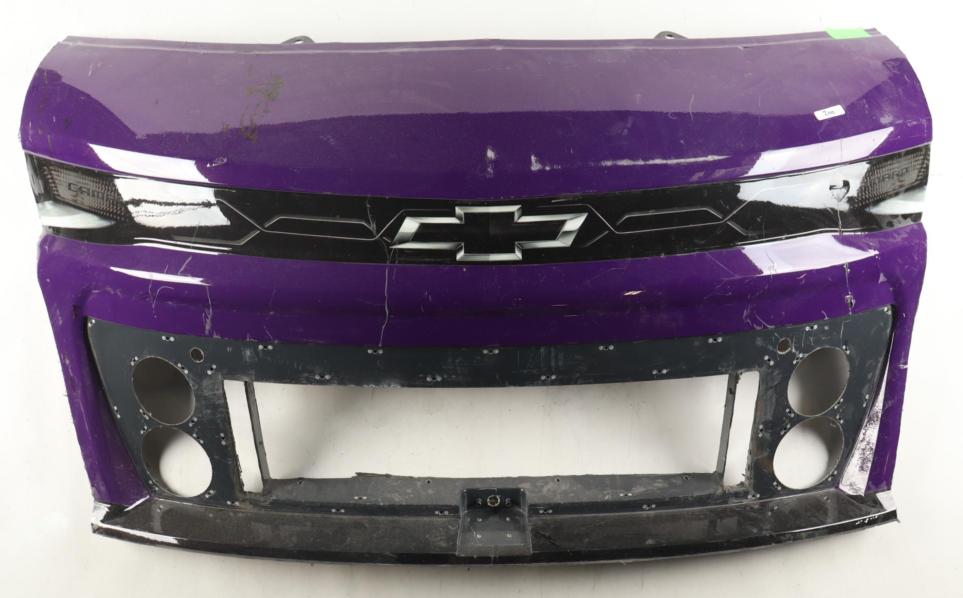 Alex Bowman Race-Used 2023 Verizon 200 #48 Ally Center Nose Car Piece (Hendrick Motorsports) at PristineAuction.com Alex Bowman Race-Used 2023 Verizon 200 #48 Ally Center Nose Car Piece (Hendrick Motorsports) at PristineAuction.com
