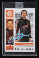 Josh Berry Signed 2021 Panini Chronicles #13 RC at PristineAuction.com