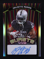Davante Adams 2024 Leaf Vivid Vivid Bursts Autographs #BDA1 #1/10 at PristineAuction.com