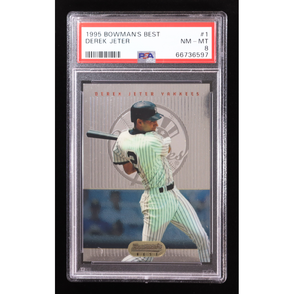 Derek Jeter 1995 Bowman's Best #40 RC (PSA 8) at PristineAuction.com