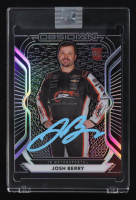 Josh Berry Signed 2021 Panini Chronicles Obsidian #3 RC at PristineAuction.com