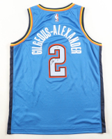 Shai Gilgeous-Alexander Signed Thunder Nike Authentic Jersey (JSA) at PristineAuction.com