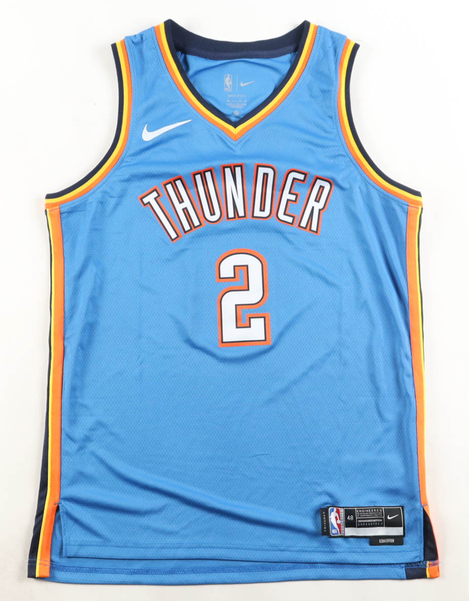 Shai Gilgeous-Alexander Signed Thunder Nike Authentic Jersey (JSA) at PristineAuction.com Shai Gilgeous-Alexander Signed Thunder Nike Authentic Jersey (JSA) at PristineAuction.com