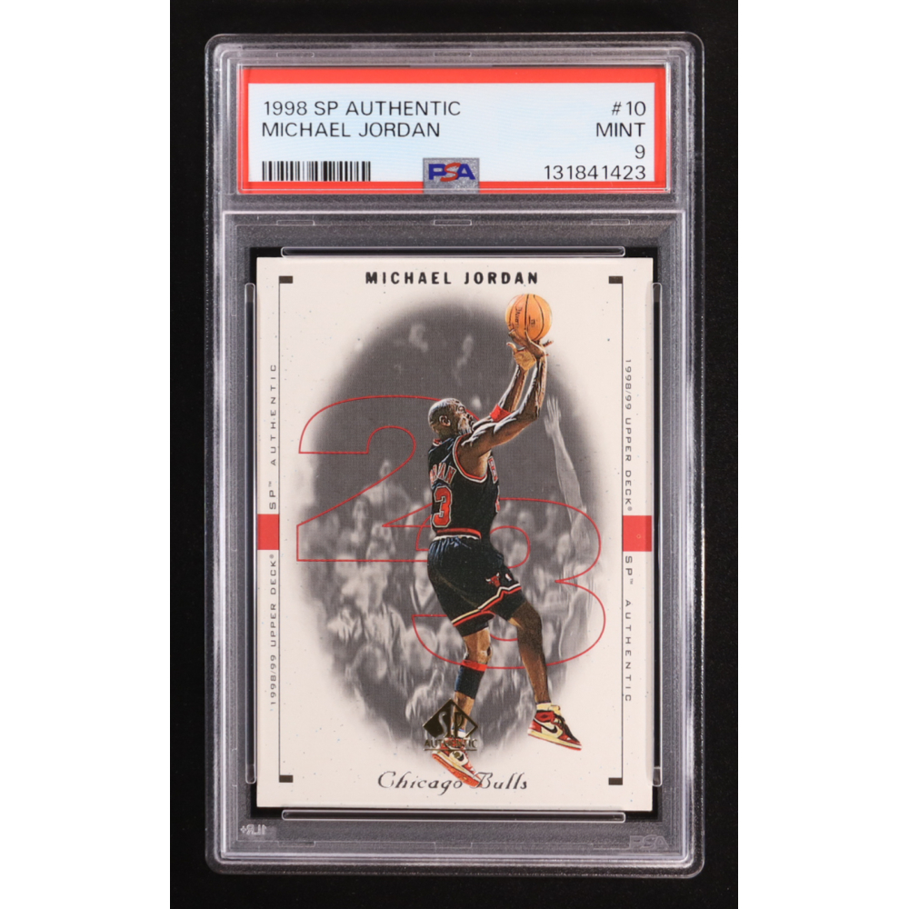 Michael Jordan 1999 Upper Deck SP Authentic #10 (PSA 9) at PristineAuction.com