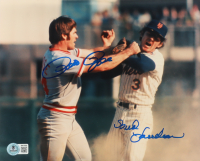 Pete Rose & Bud Harrelson Signed 8x10 Photo (Beckett) at PristineAuction.com
