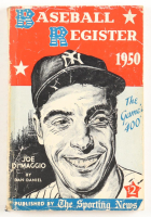 1950 Baseball Register Vintage Program with Joe Dimaggio Cover at PristineAuction.com