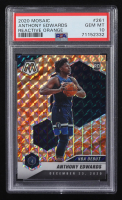 Anthony Edwards 2020-21 Panini Mosaic Mosaic Reactive Orange #261 RC (PSA 10) at PristineAuction.com