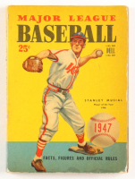 1947 Vintage Major League Baseball On-Site Program with Stan Musial Cover at PristineAuction.com