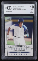 Shohei Ohtani 2018 Leaf Ohtani Draft Stars #ST01 RC (BCCG 10) at PristineAuction.com