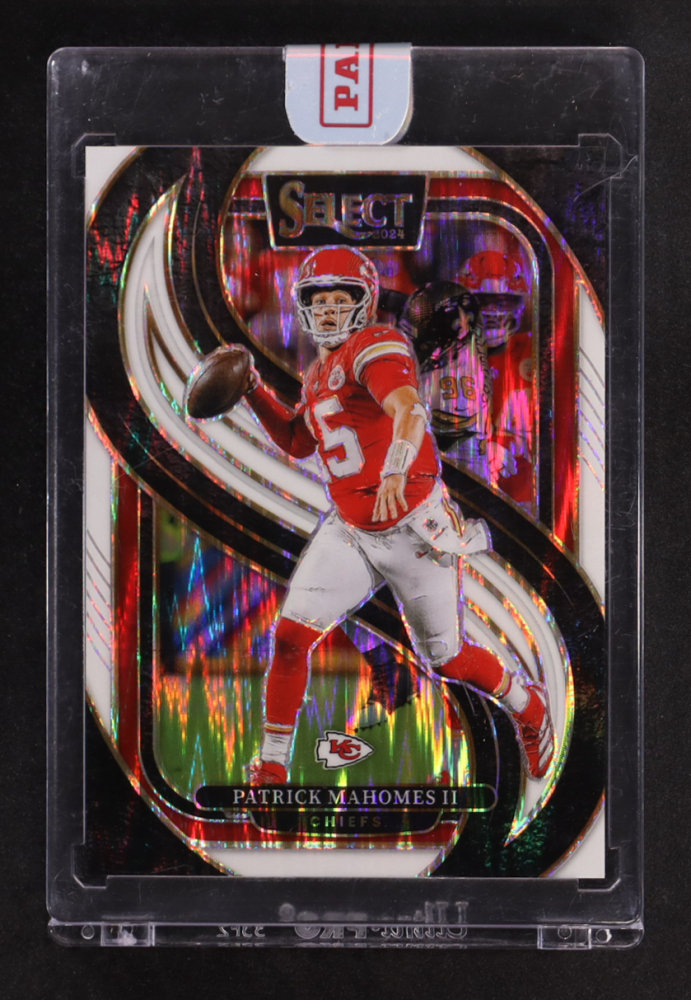 Patrick Mahomes II 2024 Select Prizm White Shock #120 #065/199
