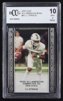 CJ Stroud 2020 Leaf All American Bowl #8 RC (BCCG 10) at PristineAuction.com