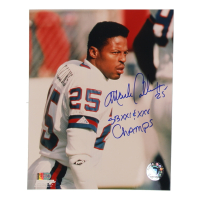 Mark Collins Signed Giants 8x10 Photo Inscribed "SB XXI & XXV Champs" (AIV) at PristineAuction.com