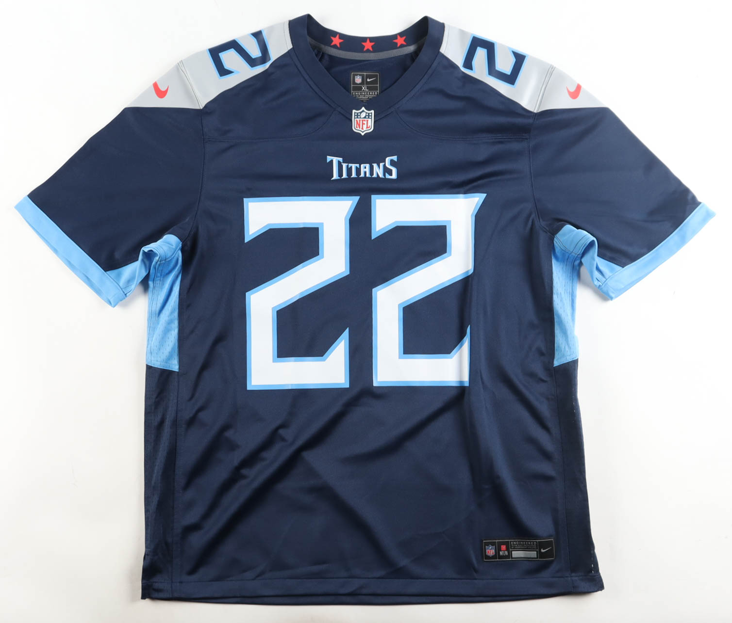 Derrick Henry Signed Titans Nike Authentic Jersey Inscribed "Get Off Me" (Beckett) at PristineAuction.com Derrick Henry Signed Titans Nike Authentic Jersey Inscribed "Get Off Me" (Beckett) at PristineAuction.com
