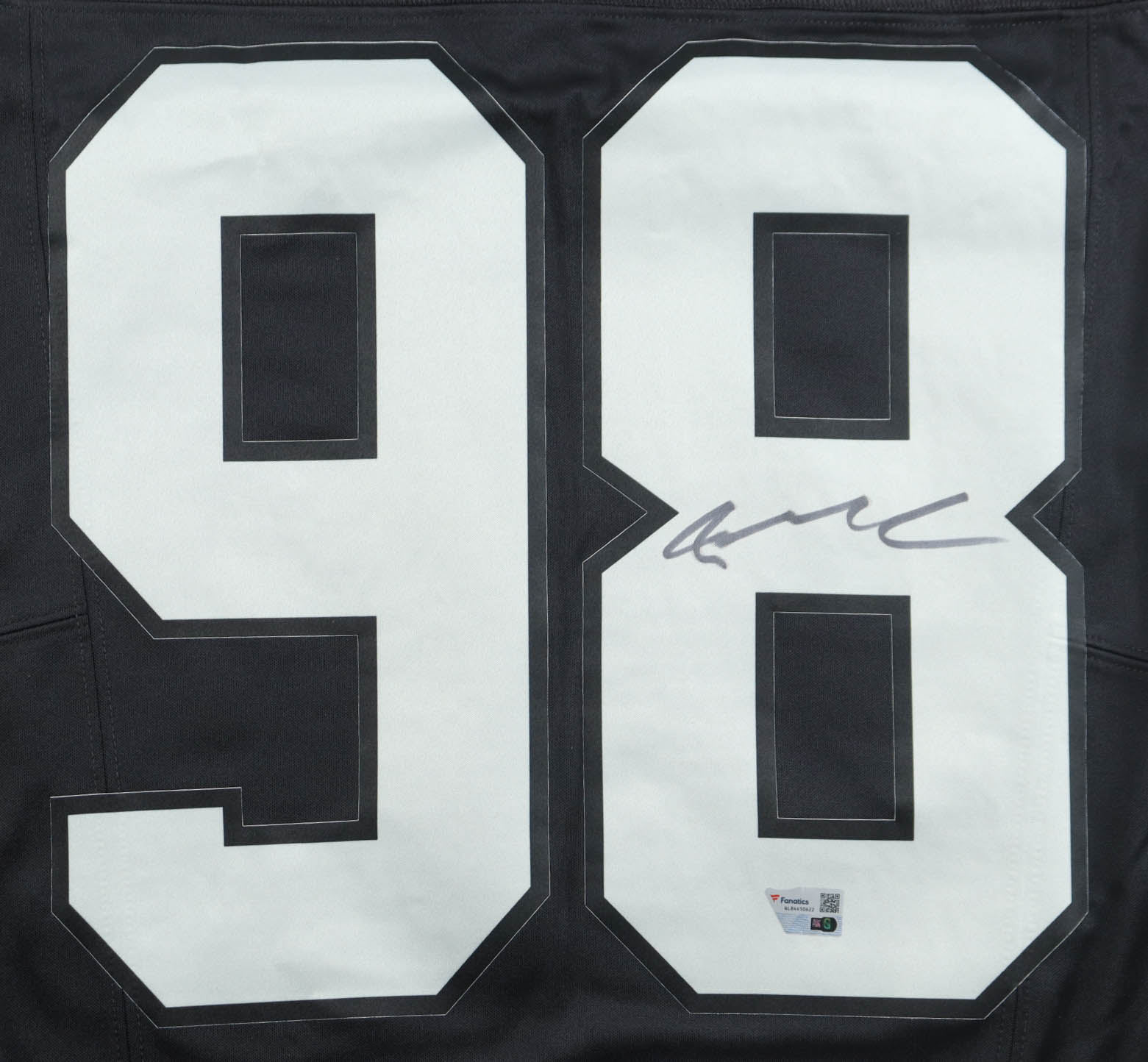 Maxx Crosby Signed Raiders Nike Authentic Jersey (Fanatics) at PristineAuction.com Maxx Crosby Signed Raiders Nike Authentic Jersey (Fanatics) at PristineAuction.com