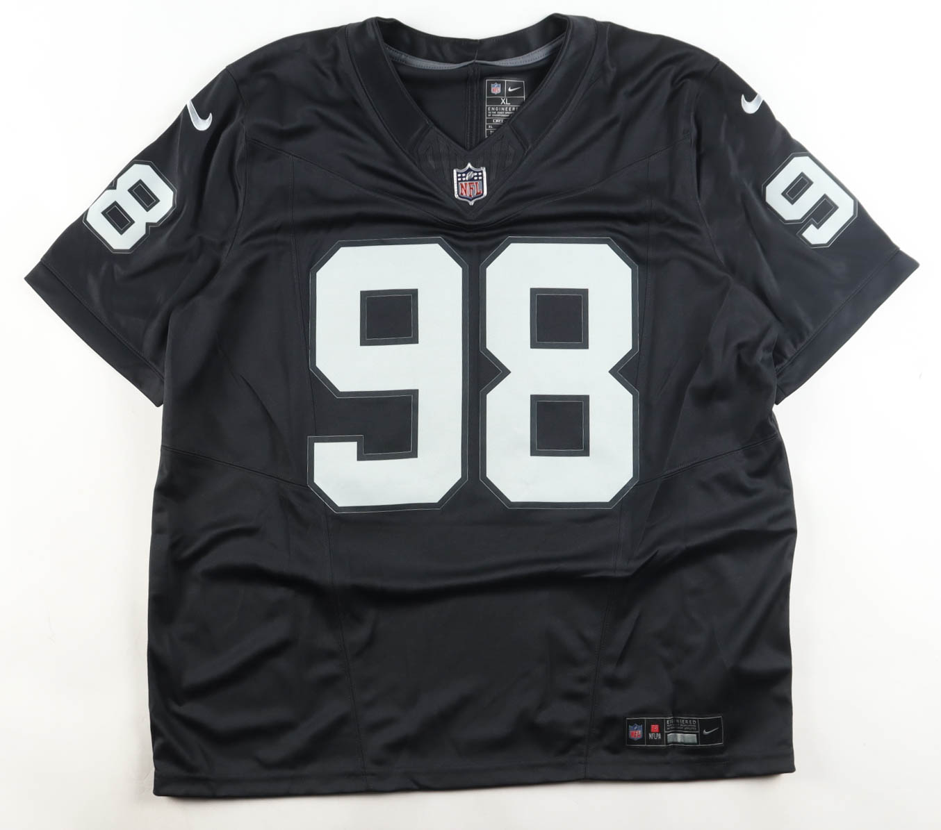 Maxx Crosby Signed Raiders Nike Authentic Jersey (Fanatics) at PristineAuction.com Maxx Crosby Signed Raiders Nike Authentic Jersey (Fanatics) at PristineAuction.com