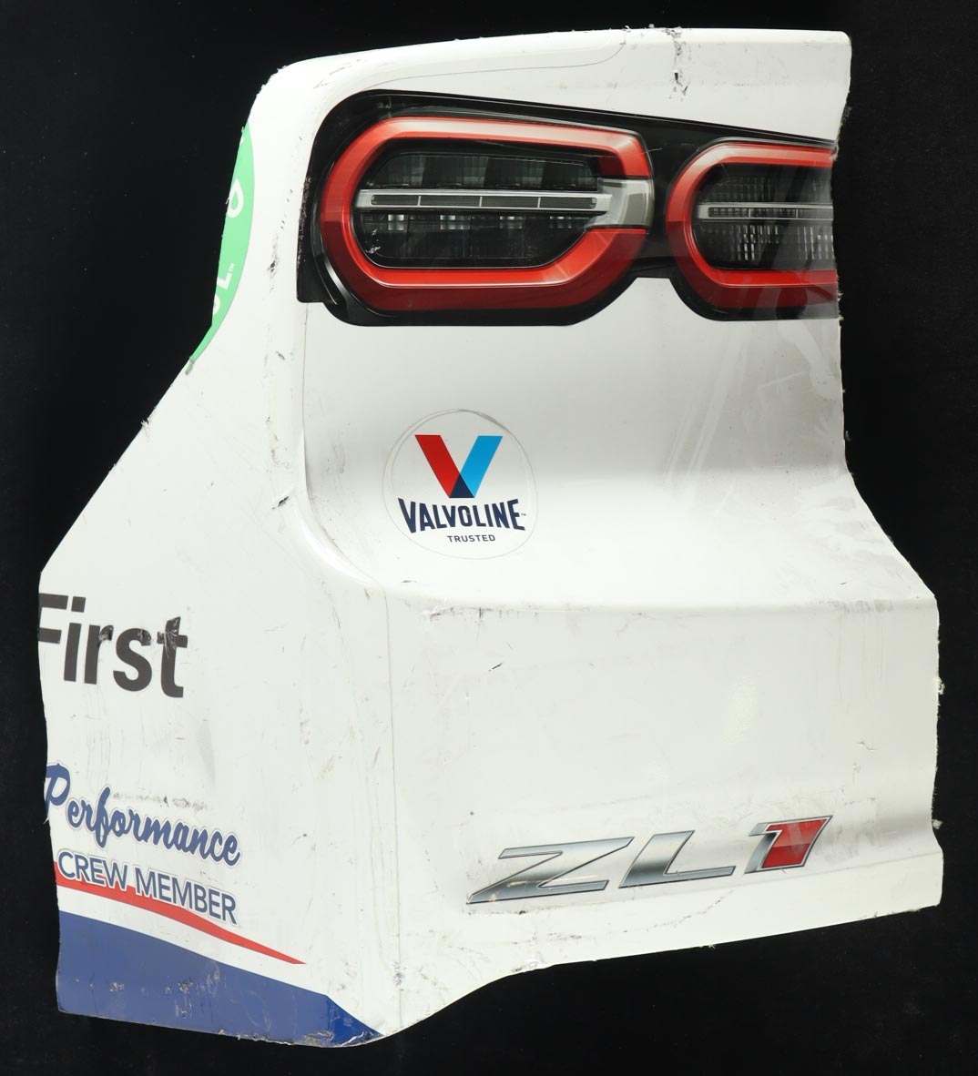 Chase Elliott Race-Used 2023 Charlotte #9 NAPA Auto Parts Patriotic Left Bumper Car Piece (Hendrick Motorsports) at PristineAuction.com Chase Elliott Race-Used 2023 Charlotte #9 NAPA Auto Parts Patriotic Left Bumper Car Piece (Hendrick Motorsports) at PristineAuction.com