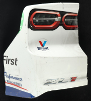 Chase Elliott Race-Used 2023 Charlotte #9 NAPA Auto Parts Patriotic Left Bumper Car Piece (Hendrick Motorsports) at PristineAuction.com