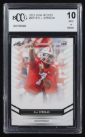 CJ Stroud 2022 Leaf RC2022 #RC10 RC (BCCG 10) at PristineAuction.com