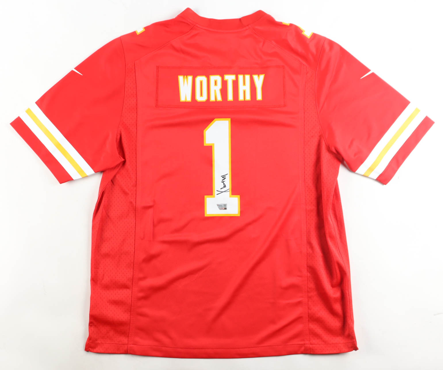 Xavier Worthy Signed Chiefs Nike Authentic Jersey (Fanatics) at PristineAuction.com Xavier Worthy Signed Chiefs Nike Authentic Jersey (Fanatics) at PristineAuction.com
