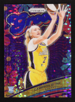Cameron Brink 2024 Panini Prizm WNBA Groovy Prizms Blue Pulsar #7 #098/199 RC at PristineAuction.com