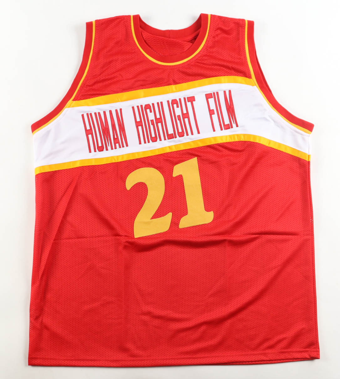 Dominique Wilkins Signed Jersey (JSA) at PristineAuction.com Dominique Wilkins Signed Jersey (JSA) at PristineAuction.com