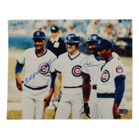 Billy Williams & Andre Dawson Signed Cubs 8x10 Photo (AIV) at PristineAuction.com