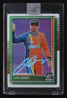 Josh Berry Signed 2025 Donruss Optic #85 at PristineAuction.com