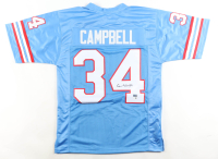 Earl Campbell Signed Jersey (JSA & Campbell) at PristineAuction.com