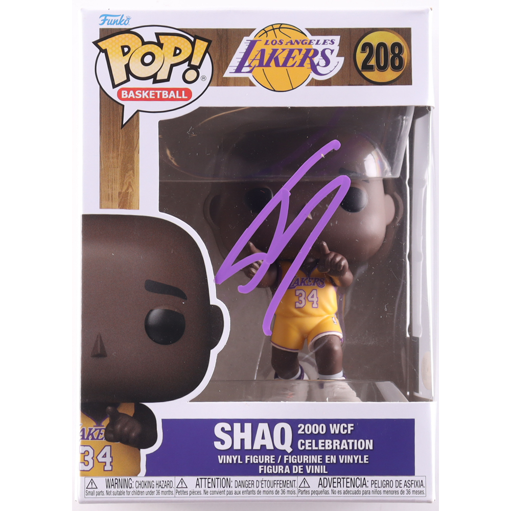 Shaquille O'Neal Signed Lakers #208 Shaq 2000 WCF Celebration Funko Pop! Vinyl Figure (JSA) at PristineAuction.com