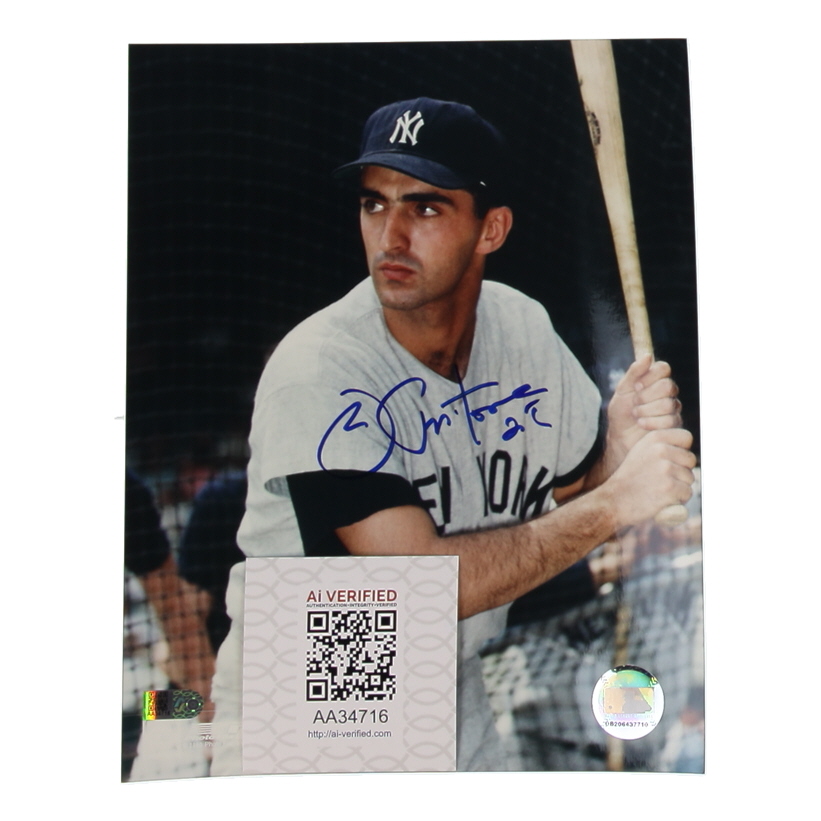 Joe Pepitone Signed Yankees 8x10 Photo (AIV) at PristineAuction.com Joe Pepitone Signed Yankees 8x10 Photo (AIV) at PristineAuction.com