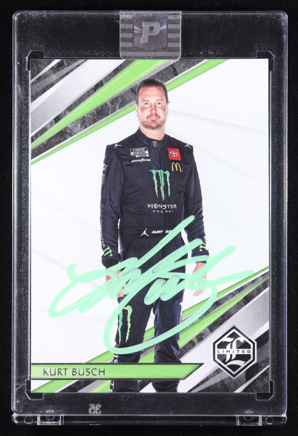Kurt Busch Signed 2022 Panini Chronicles Limited #1 (PA) at PristineAuction.com Kurt Busch Signed 2022 Panini Chronicles Limited #1 (PA) at PristineAuction.com