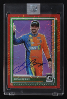 Josh Berry Signed 2025 Donruss Optic Red Velocity #85 #101/199 at PristineAuction.com