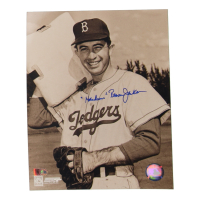"Handsome" Ransom Jackson Signed Dodgers 8x10 Photo (AIV) at PristineAuction.com
