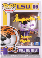 Kayshon Boutte Signed LSU #06 Mike The Tiger Funko Pop! Vinyl Figure Inscribed "308 Yds SEC Record" & "Geaux Tigers" (Beckett) at PristineAuction.com