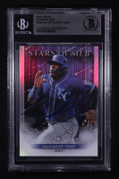 Salvador Perez Signed 2022 Topps Stars of MLB #SMLB-46 (BGS) at PristineAuction.com
