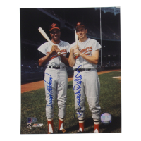 Brooks Robinson & Frank Robinson Signed Orioles 8x10 Photo (AIV) at PristineAuction.com