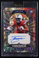 Tetairoa McMillan 2024 Wild Card 5 Card Draw Autographs Contemporary Rainbow Gold Blue #5CDCA-TM #1/1 RC at PristineAuction.com