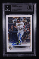 Fernando Tatis Jr. Signed 2022 Topps Series One #100 (BGS) at PristineAuction.com