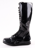 Ted DiBiase Signed Wrestling Boot (Schwartz) at PristineAuction.com