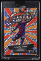 Lamine Yamal 2024 Wild Card Comix Platinum EL FUTURO! Silver Orange Mosaic #ACEF-LY03 #2/2 RC at PristineAuction.com