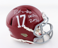 DeVonta Smith Signed Alabama Crimson Tide Speed Mini Helmet Inscribed "Heisman 2020" (Beckett) at PristineAuction.com
