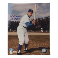Ed Bouchee Signed Mets 8x10 Photo Inscribed "62 Mets" (AIV) at PristineAuction.com